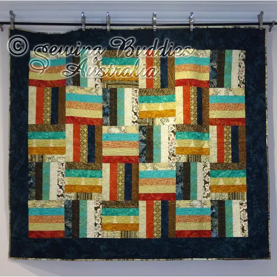 Buddies Strip Quilt Pattern