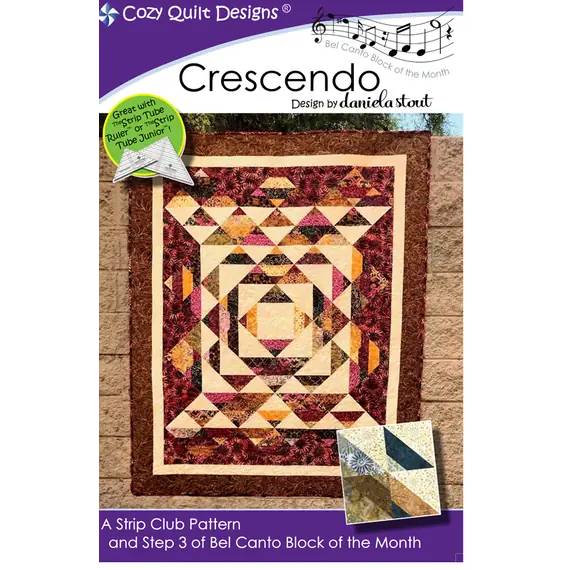 Sonata Pattern (Bel Canto Block 2) by Cozy Quilt Designs