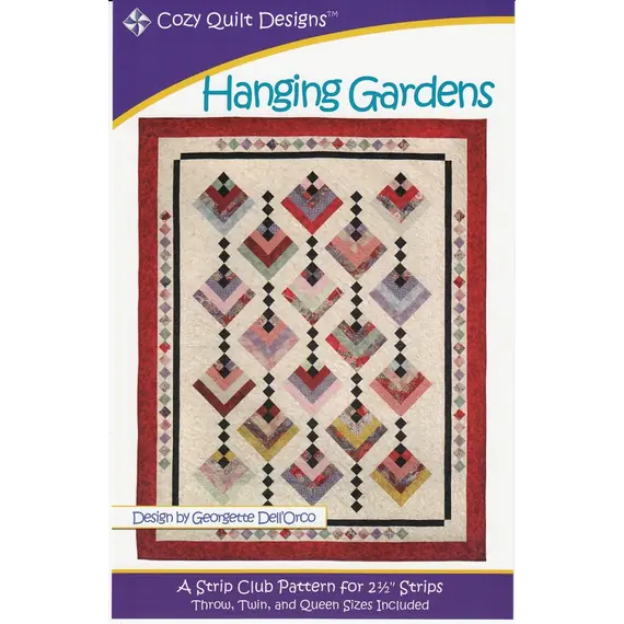 Hanging Gardens Pattern by Cozy Quilt Designs - See Video