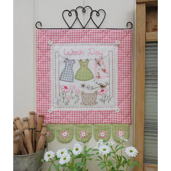 Wash Day - Wall hanging by Sally Giblin, The Rivendale Collection