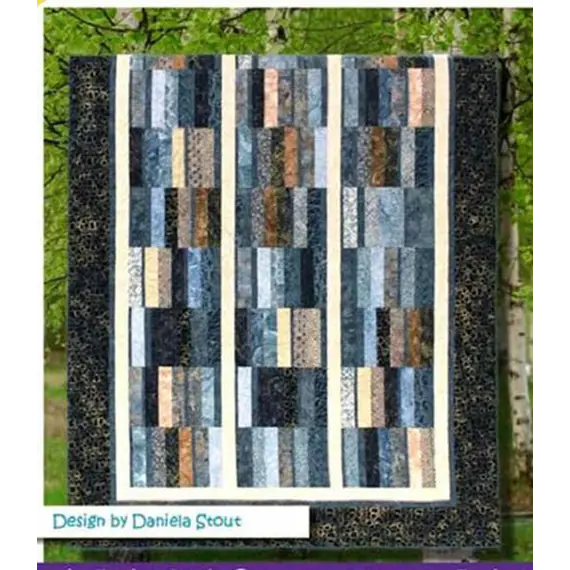 Blurred Lines Pattern by Cozy Quilt Designs - See Video