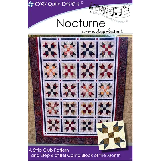 Sonata Pattern (Bel Canto Block 2) by Cozy Quilt Designs