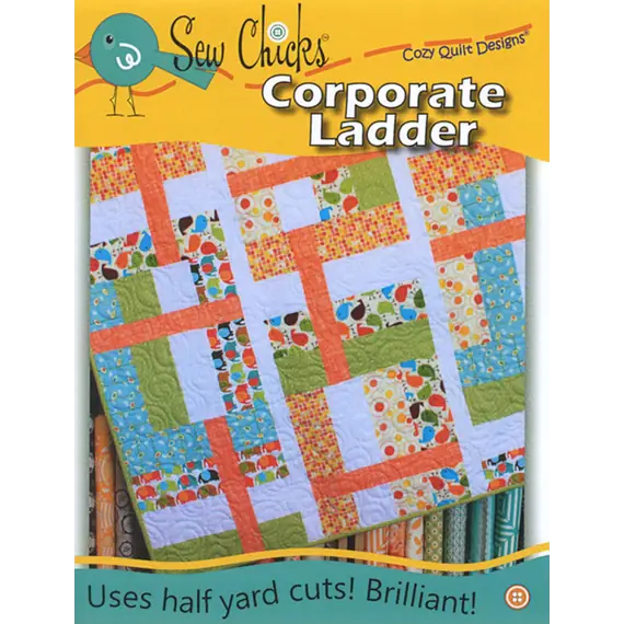 Corporate Ladder Pattern by Cozy Quilt Designs