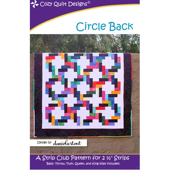 Circle Back Pattern by Cozy Quilt Designs - See Video