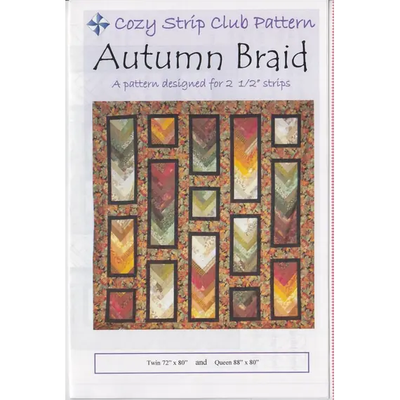 Autumn Braid Pattern by Cozy Quilt Designs