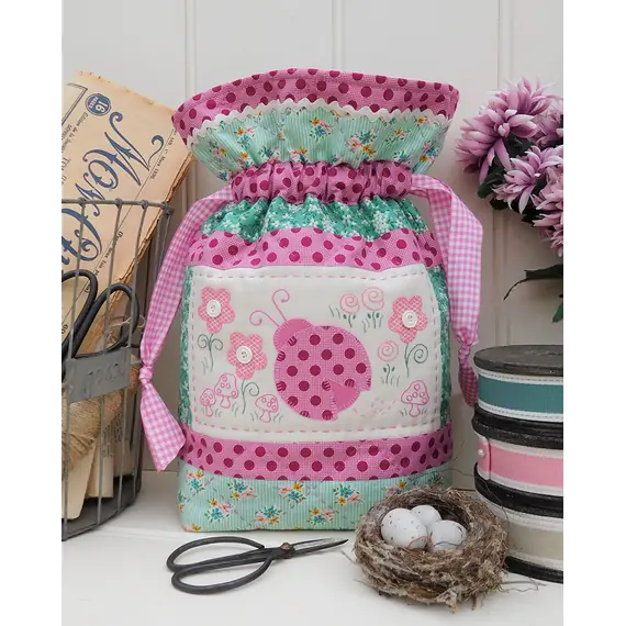 Lucy Ladybug - Bag by Sally Giblin, The Rivendale Collection