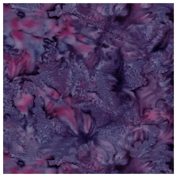 1895 Watercolour Batik by Hoffman #394 Merlot