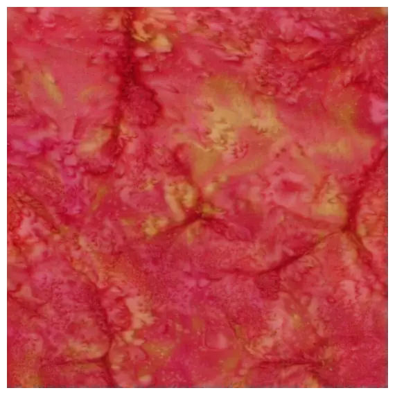 1895 Watercolour Batik by Hoffman #381 Pomegranate