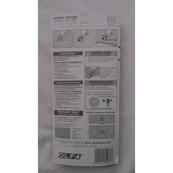 Olfa 60mm Ergonomic Rotary Cutter