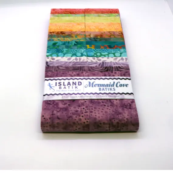 Mermaid Cove Batiks aka Jelly Roll