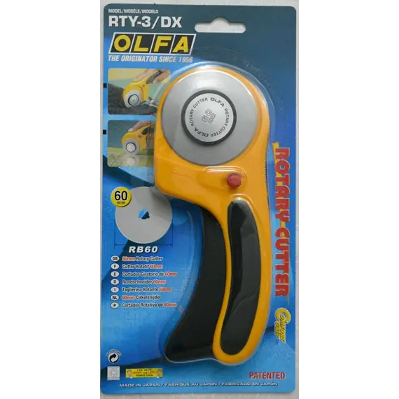 Olfa 60mm Ergonomic Rotary Cutter