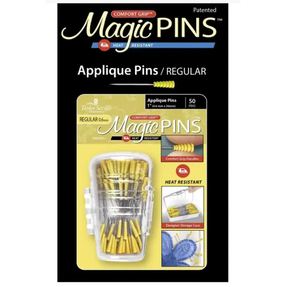 Magic Pins Applique (50) by Taylor Seville