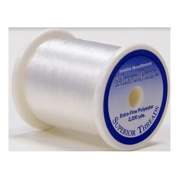 Superior MonoPoly 2200 Yard Spool - Clear
