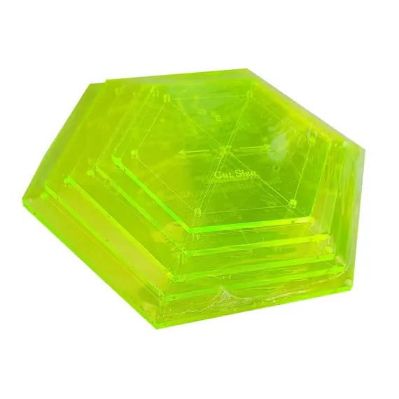 Hexagon Set Sml Patchwork Template Matilda's Own