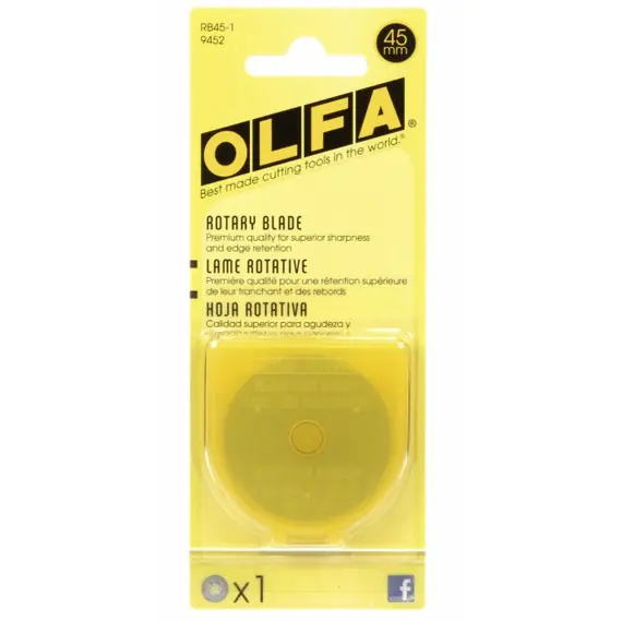 Olfa 45mm Rotary Blades x 1