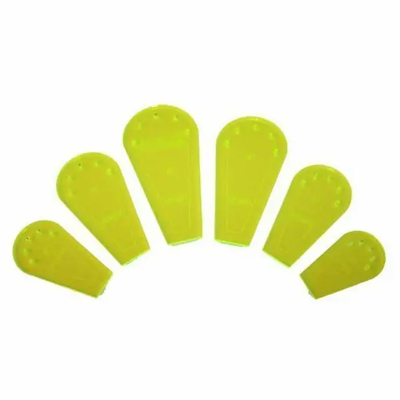 Dresden Plate Curved 4" to 9" Patchwork Template Matilda's Own