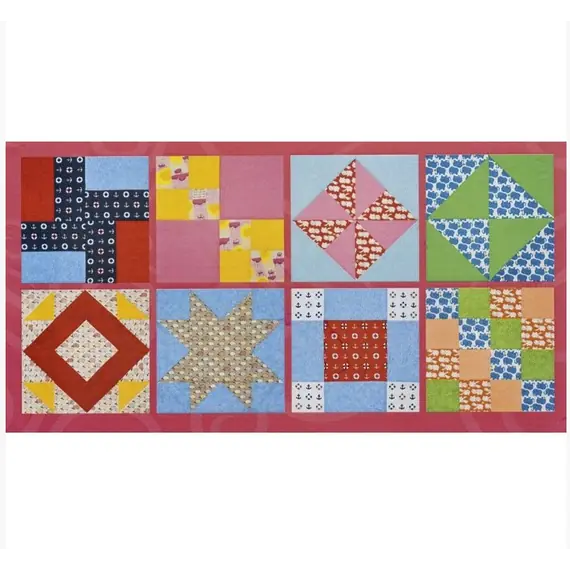 Back To Basics 4G Patchwork Template Set - Meredithe Clark