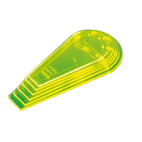 Dresden Plate Curved 10" - 15" Patchwork Template Matilda's Own