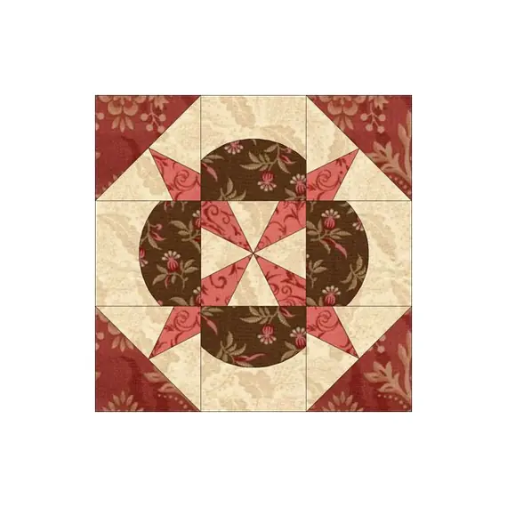 Black Forest Patchwork Template - Matilda's Own