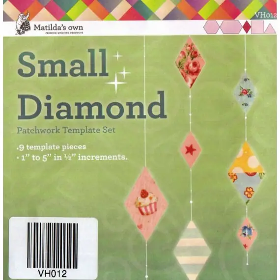 Diamond Set Small Patchwork Template Set Matilda's Own
