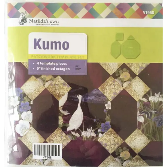 Kumo (Cloud or Spider) Patchwork Template Matilda's Own