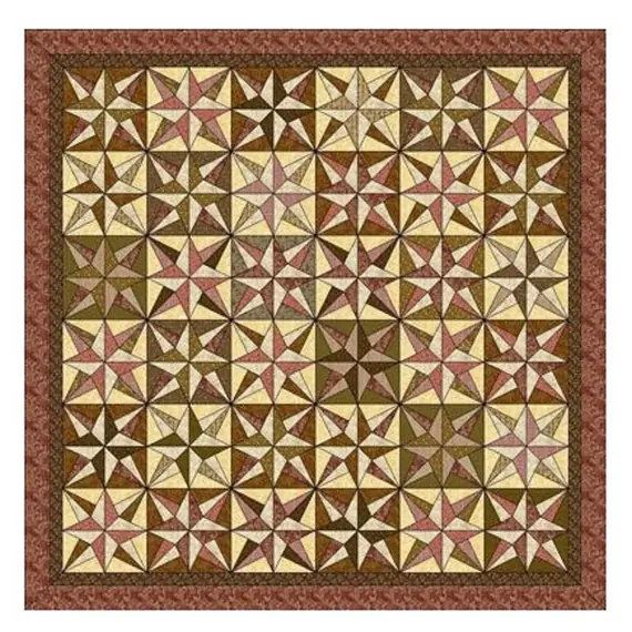 Hanabi (Fireworks) Patchwork Template Set Matilda's Own