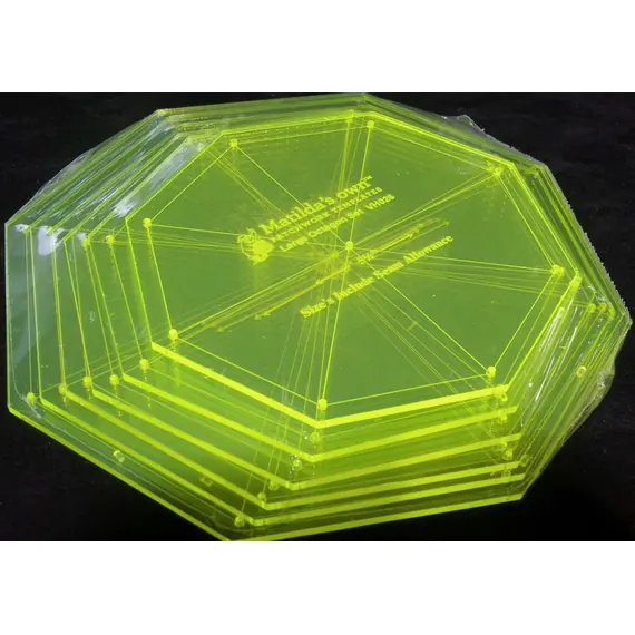 Octagon Set Large Patchwork Template Matilda's Own