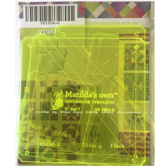 Basics Template Set 1 (A - G) Matilda's Own