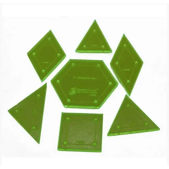 One Inch Mixed Set Patchwork Template Matilda's Own