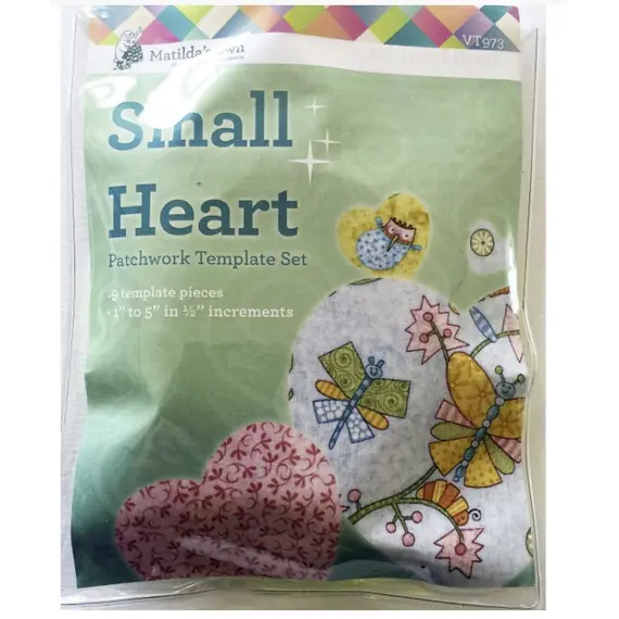 Heart Set Small Patchwork Template