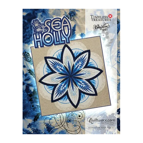 Sea Holly Quilt Pattern by Judy Niemeyer