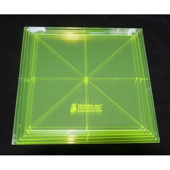 Square Set Extra Large Patchwork Templates Matilda's Own