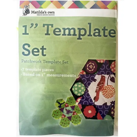 One Inch Mixed Set Patchwork Template Matilda's Own