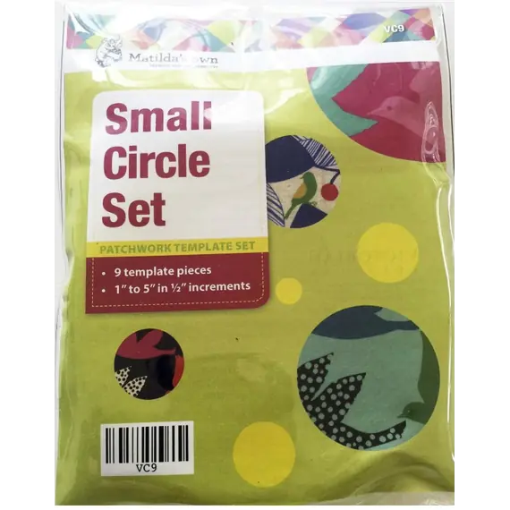 Circle Set Small Patchwork Template Matilda's Own