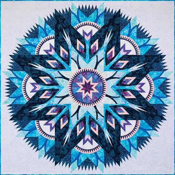 Amethyst Quilt Pattern by Judy Niemeyer - See Video