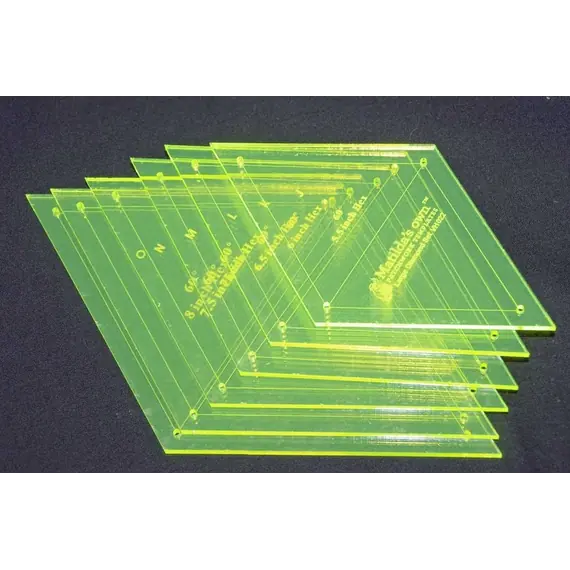 Diamond Set Large Patchwork Template Matilda's Own