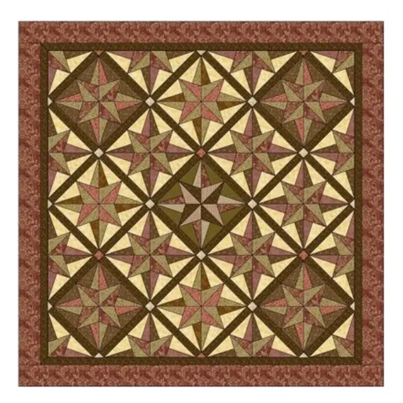 Hanabi (Fireworks) Patchwork Template Set Matilda's Own