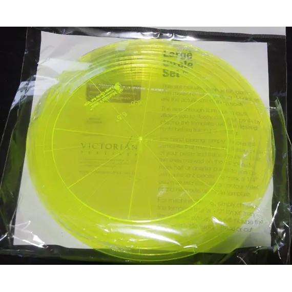 Circle Set Large Patchwork Templates Matilda's Own