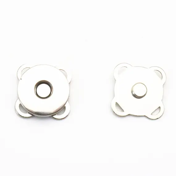 Spoke Magnetic Closure for Bags 18mm Antique Brass, Gold, Chrome and Gun Metal