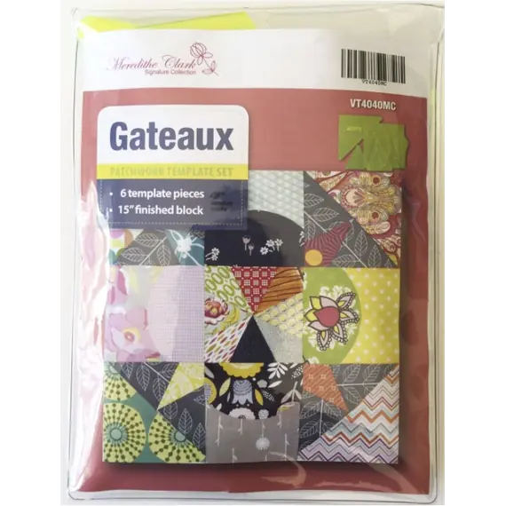 Gateaux Patchwork Template Meredithe Clark Signature Collection