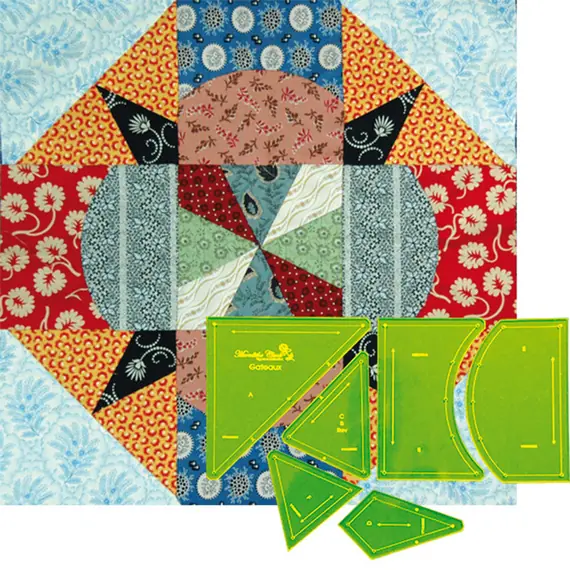 Gateaux Patchwork Template Meredithe Clark Signature Collection