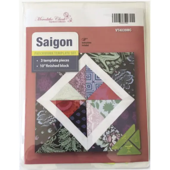 Saigon Patchwork Template Meredithe Clark Signature Collection
