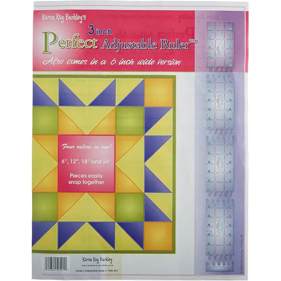 Perfect Adjustable Ruler 3 Inch by Karen Kay Buckley