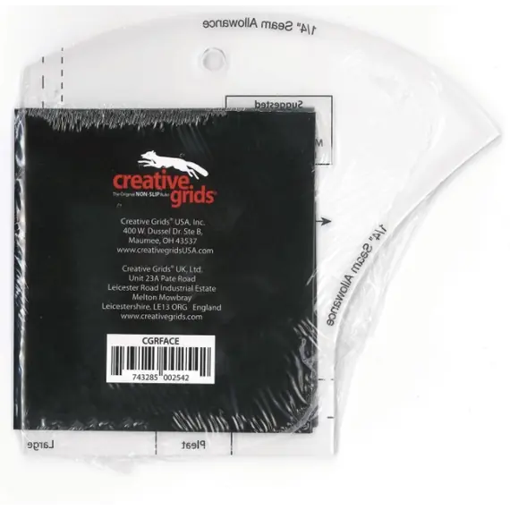Creative Grids Facemask Template - See Video