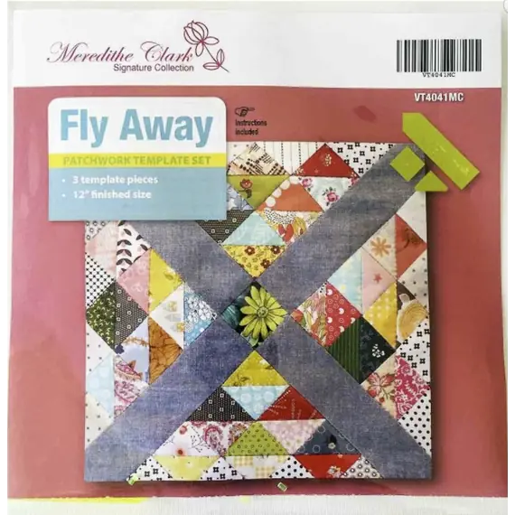 Fly Away Patchwork Template Meredithe Clark Signature Collection