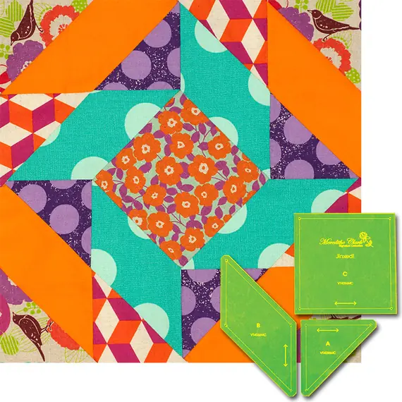 Jinxed Patchwork Template Meredithe Clark Signature Collection