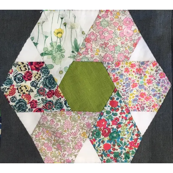 Prism Hexagon Patchwork - Meredithe Clark Signature Collection