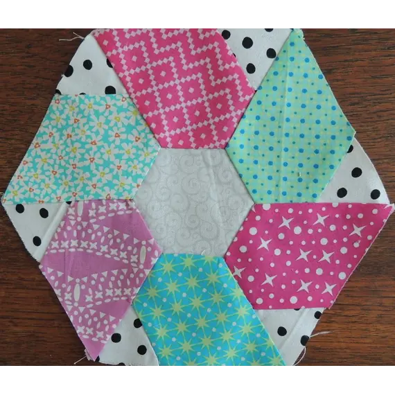 Prism Hexagon Patchwork - Meredithe Clark Signature Collection