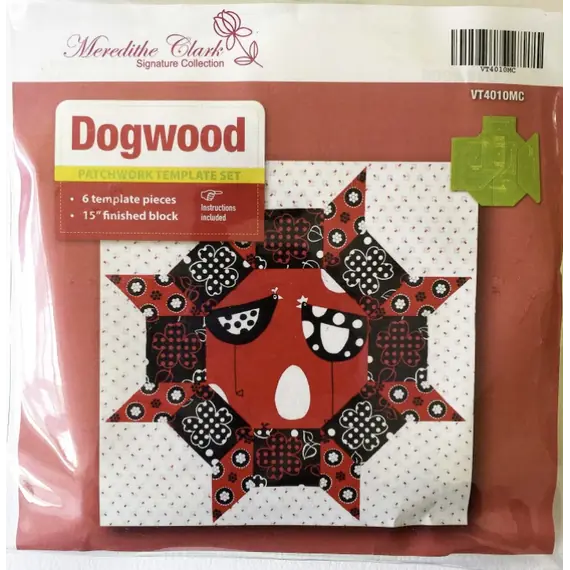Dogwood Patchwork Template - Meredithe Clarke Signature Collection