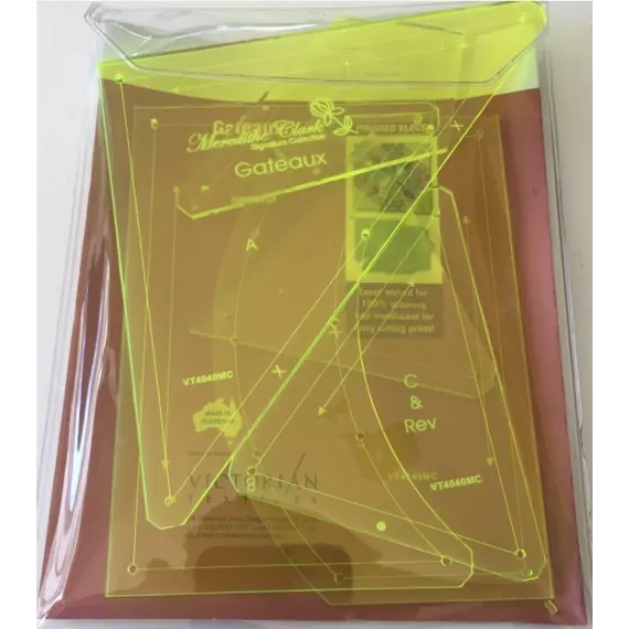 Gateaux Patchwork Template Meredithe Clark Signature Collection